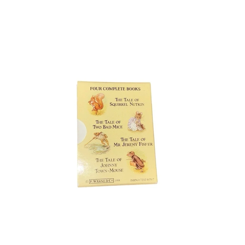 The Original Peter Rabbit Miniature Collection Set Of 4 By Beatrix Potter